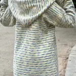 Striped Hoodie Jacket