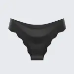 Women's Plus Size Seamless Ice Silk Bikini Breathable Wave Edge