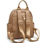 "Sienna" Grained Leather Backpack BA-72