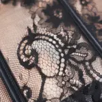 Women's Outerwear Lace Hollow Out Padded Corset Top