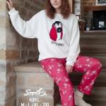 white&pink pyjama set