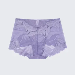 Plus Size Women's Lace See-through Panty