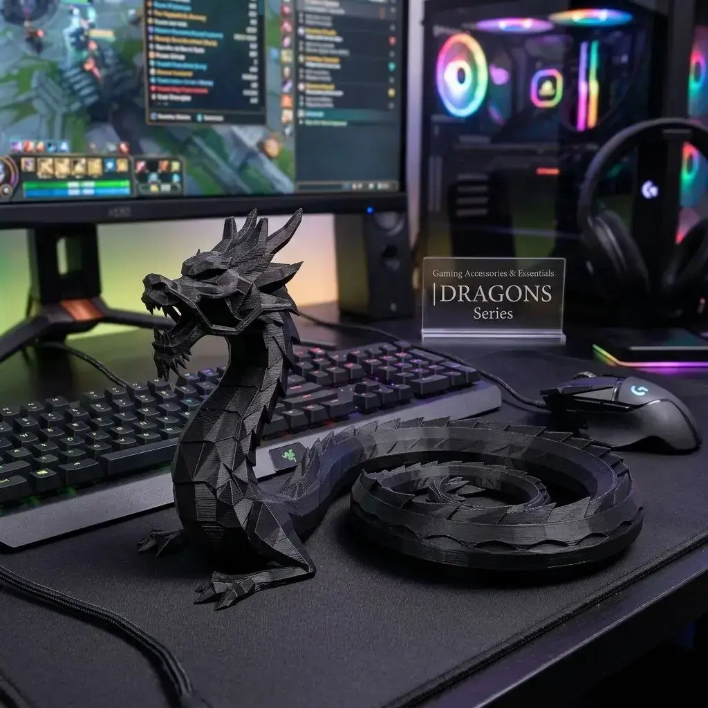 Eastern Dragon Sculpture