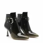 Ankle boot Made of shiny gradient-colored leather R-905