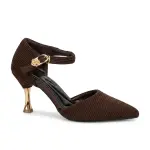 Elegant Rose Buckle Heels C-88