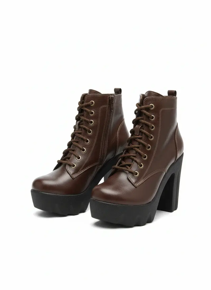 Boot Heels 7cm LEATHER B-27