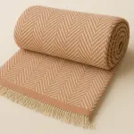 Zigzag Pattern Throw