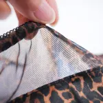 Plus Size Leopard Print Sexy Lace Panty