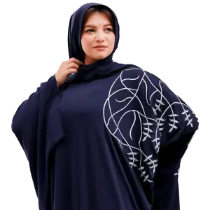 اسدال تطريز خليجي فضي