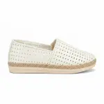 Breathable Leather Ballerinas with Rustic Details. BN-59