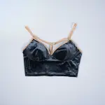 Velvet Grayish Blue Luxury Bra & Panty Sets