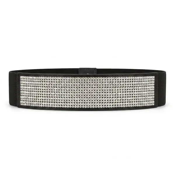 Diamond-Style Encrusted Party Belt T-51