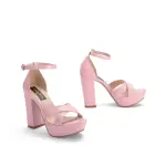 Sandal High Heel Leather-R-77