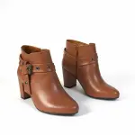 Boot Mid Heels Leather R-510