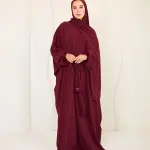 RUBY MAROON CREPE CLASSIC ISDAL