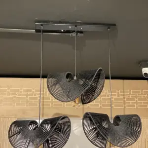 Macrame ceiling lamp-4512
