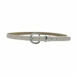 Embellished Round Buckle Leather Belt BT-8