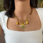 Tropical Shell Charm Necklace