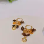 Chocolate earrings