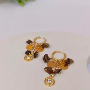 Chocolate earrings
