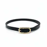 Classic Oval Buckle Leather Belt BT-10