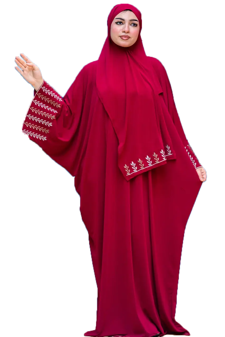 إسدال تطريز اكمام
