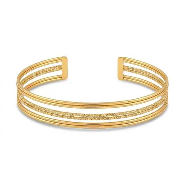 Golden Horizon Layered Necklace N-85