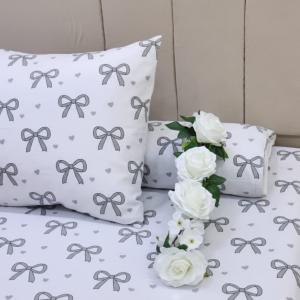 طقم سرير كبير ٤ قطع مقاس كوين