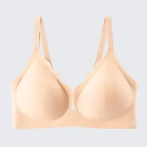 Seamless Wirefree Full Coverage Bra Plus Size Push Up Soft Support Bralette