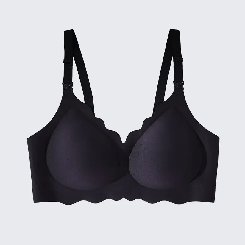 Seamless Maternity Nursing Bra Soft Wire Breastfeeding Pregnancy Bralette