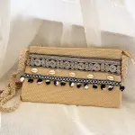 Beige Zéphyr Sahel Clutch