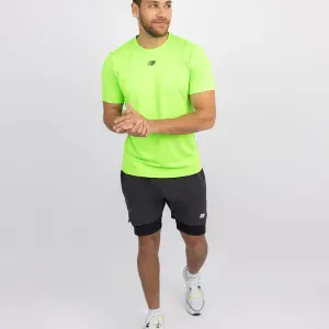 Squat Core Mesh Lime T-Shirt
