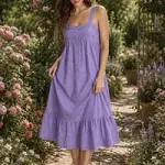 Lily Daisy Dress Embroidered Cotton Dress