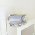 Silver Orvella Clutch