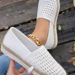 Women's Woven Flat Shoes BN-60