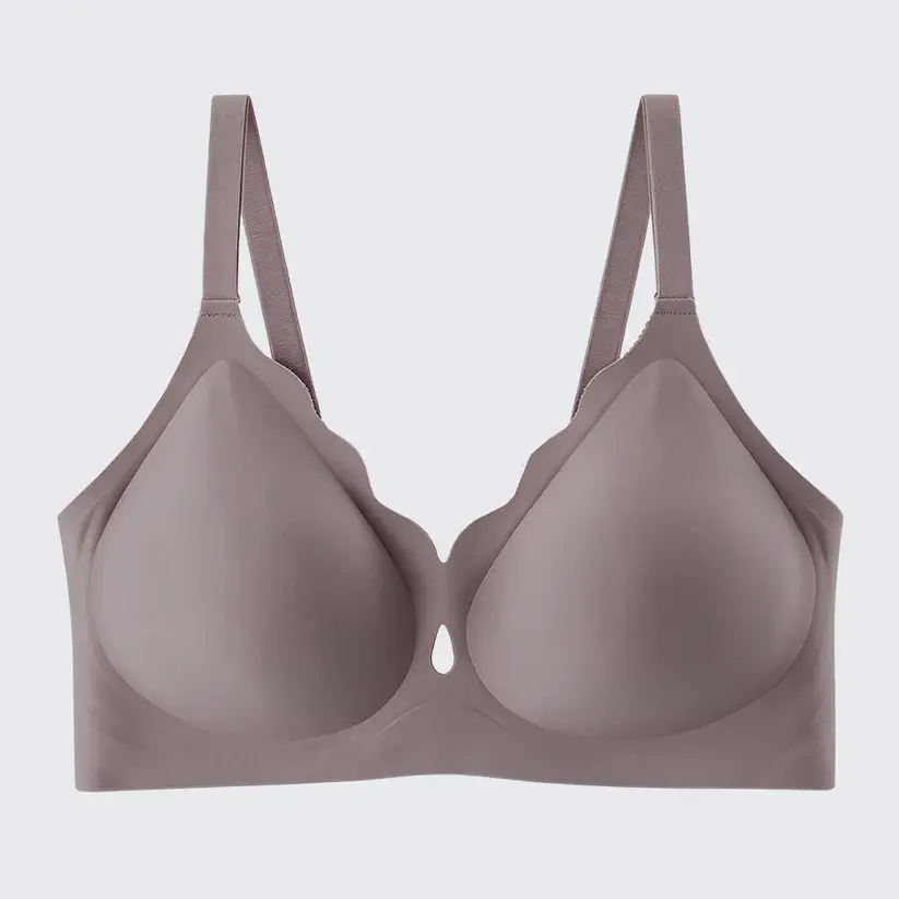 Seamless Wirefree Full Coverage Bra Plus Size Push Up Soft Support Bralette