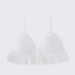 Plus Size Sexy Sheer Lace Mesh Bra Panty Set