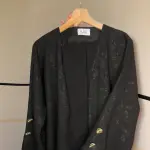 Button Sleeve Abaya