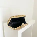 Black Evolette Clutch
