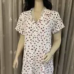Starry Maroon Premium Cotton Nightshirt