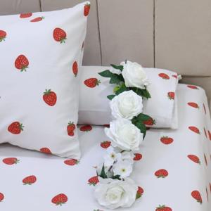 طقم سرير كبير ٤ قطع مقاس كوين