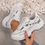 Modern Graphic Design Sneakers L-18