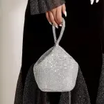 Silver Avara Clutch