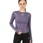 Streamline Long Slevess Women's Violit Top