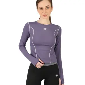 Streamline Long Slevess Women's Violit Top