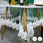 leather lace bedspread