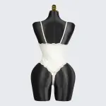 Generous Simple Style Lace Bodysuit