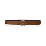 BELT Leather With Gold Buckle-T-3