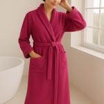 Fushia Bathrobe