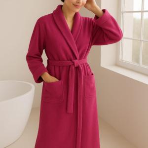 Fushia Bathrobe